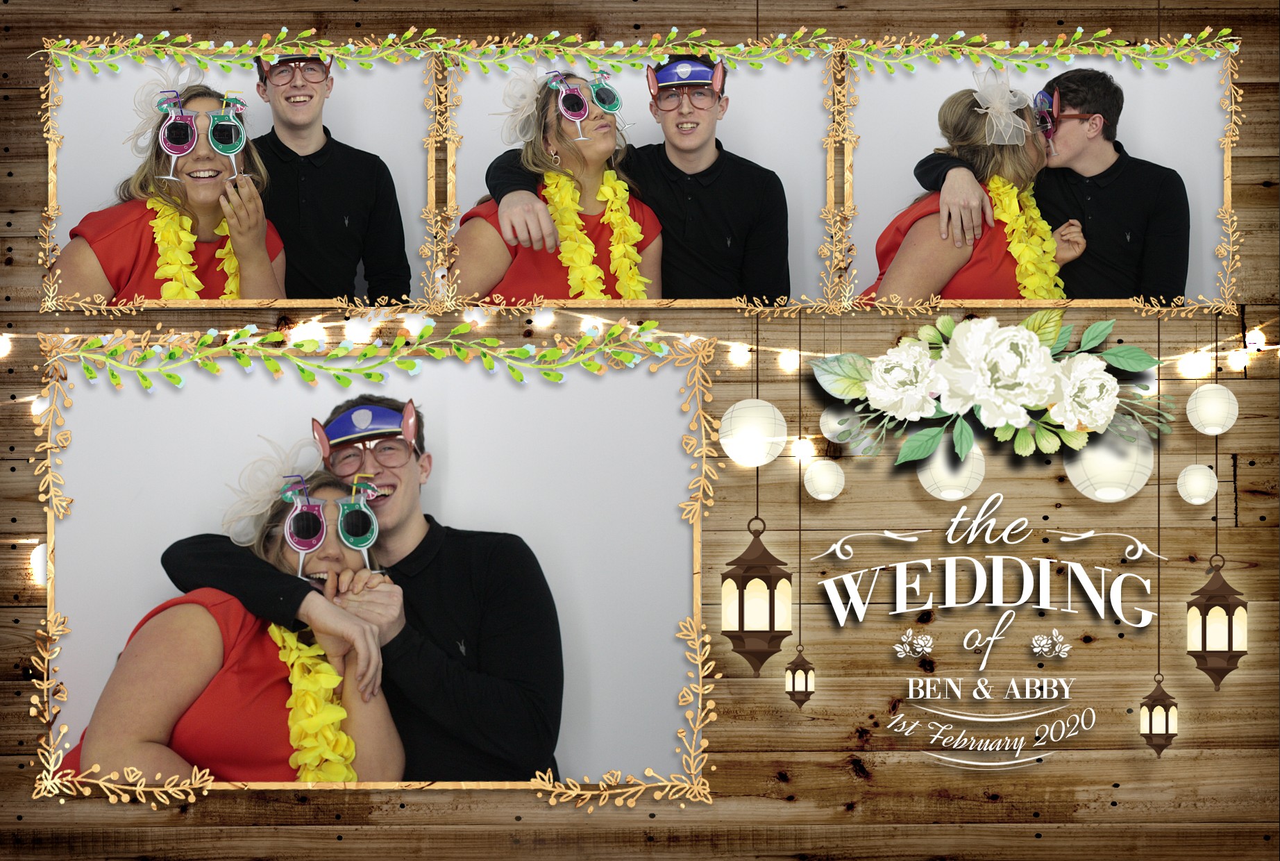 Ben & Abby’s Wedding  | View more photos from the event at gallery.myphotoboothexperience.co.uk/u/MyPhotoBoothExperienceLtd/Ben-Abby’s-Wedding